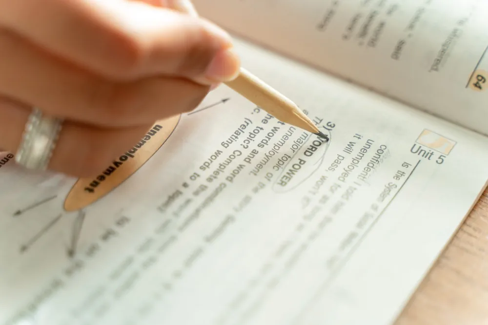 Save what will help you review