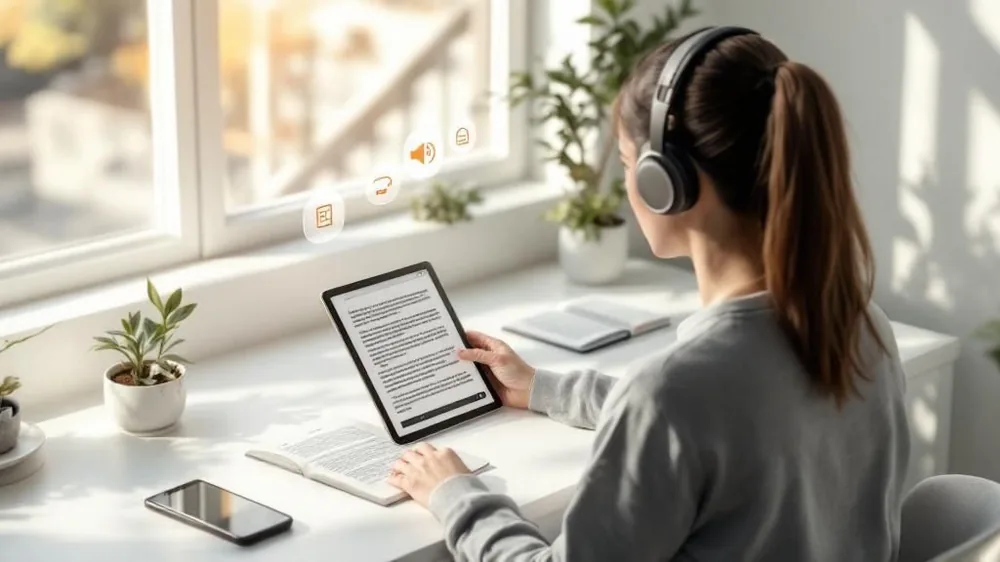 Less Screen Time for Long Text