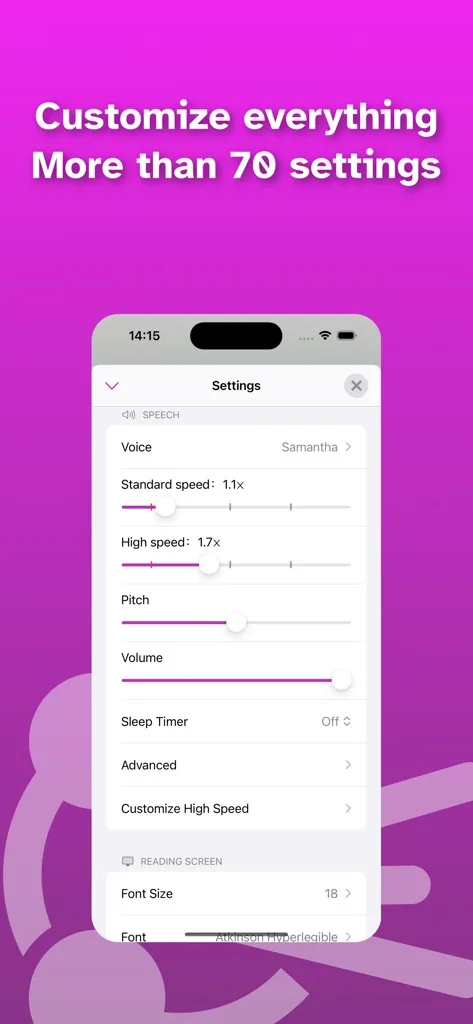 Use Audio for Long Reading Lists