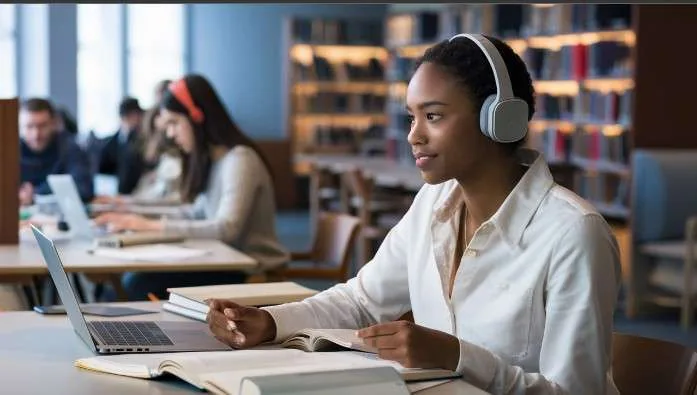 Use audio when your attention needs a reset