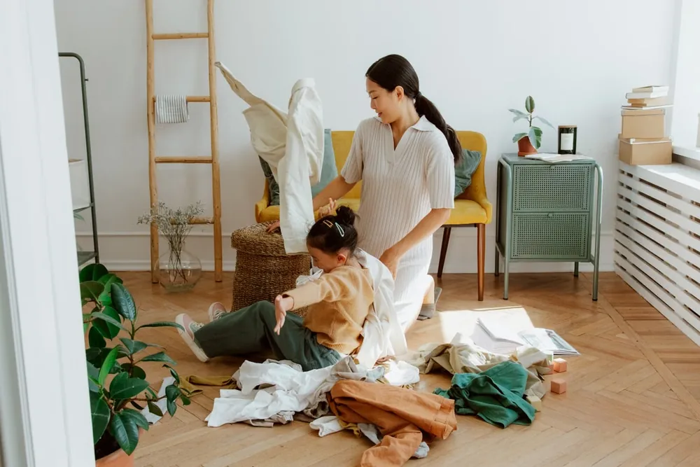 叠衣服。读完一章。