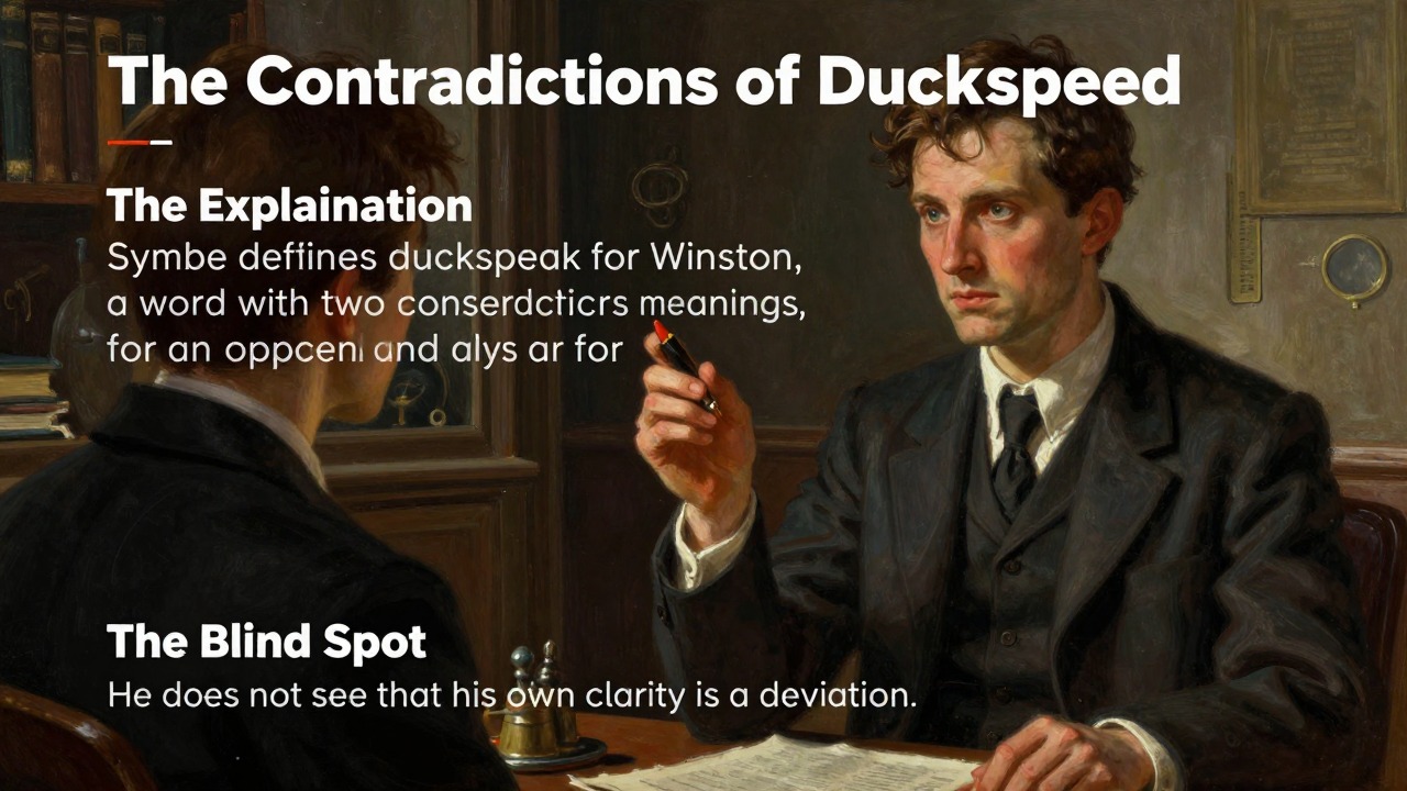 The Contradictions of Duckspeak
