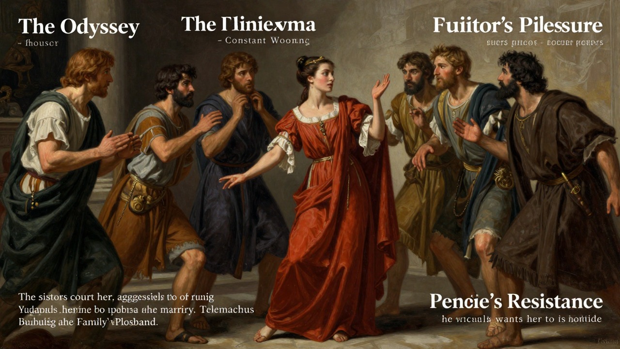 The Suitors' Pressure