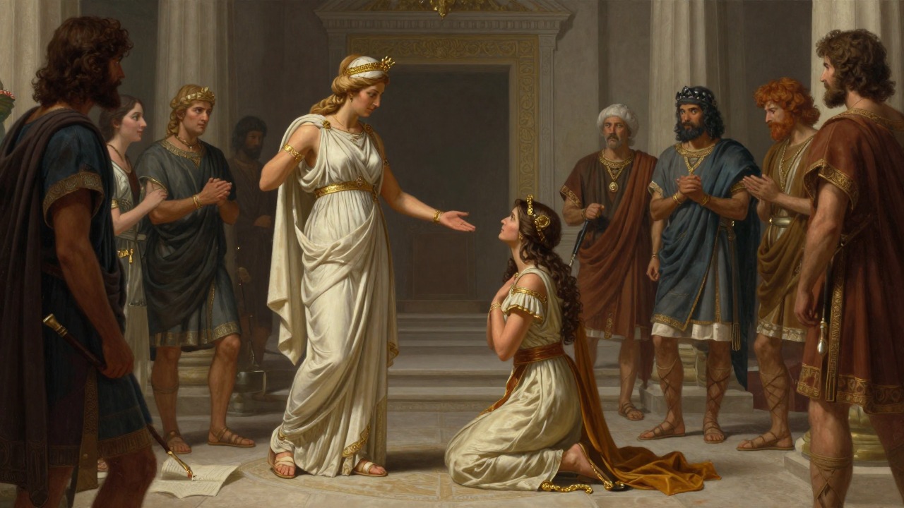 Arrival at Alcinous's Palace