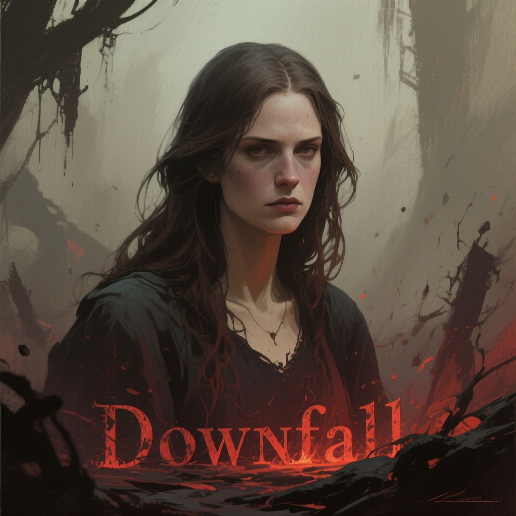 Janine's Downfall from "The Handmaid's Tale". Follows Janine's trajectory from a favored Handmaid to a broken woman after giving birth to a shredder.