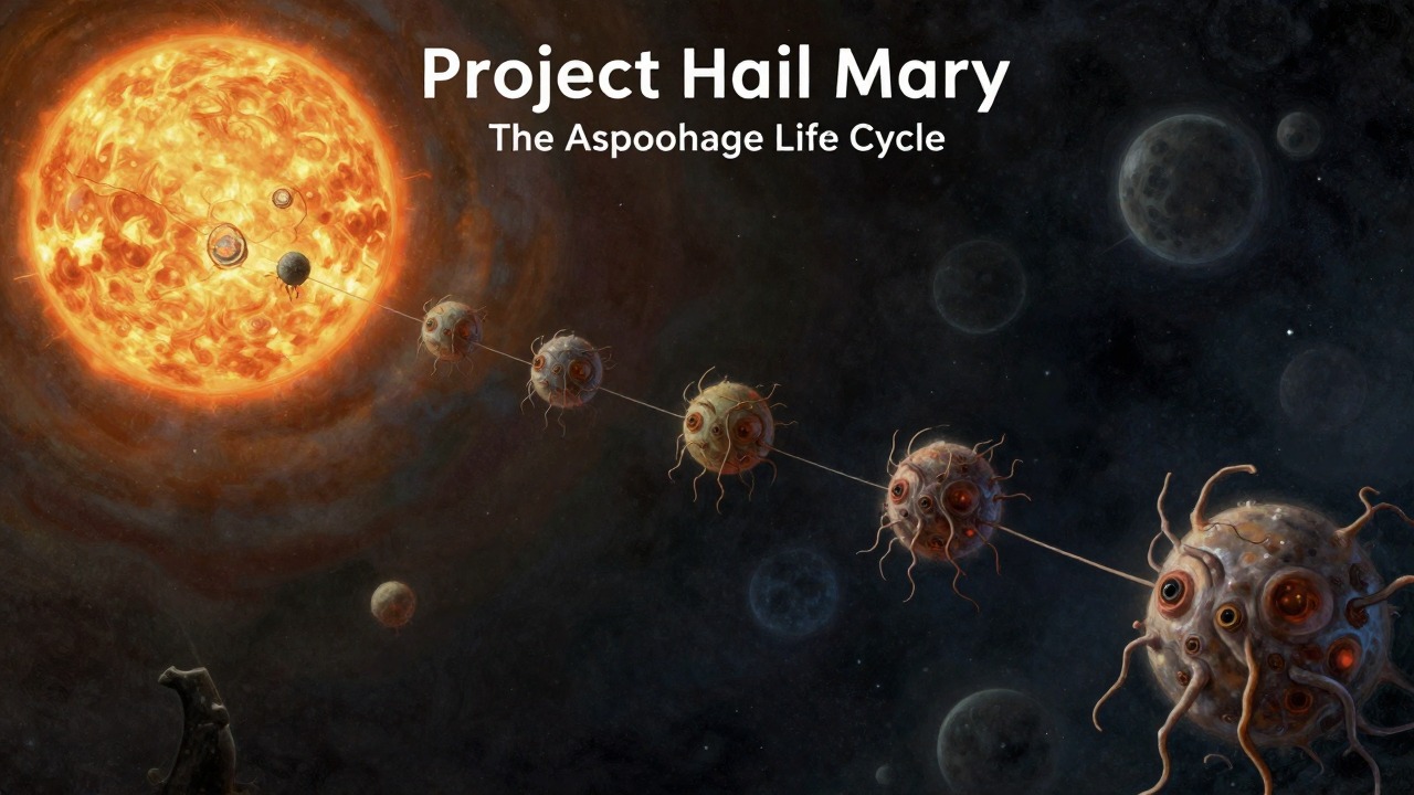 The Astrophage Life Cycle