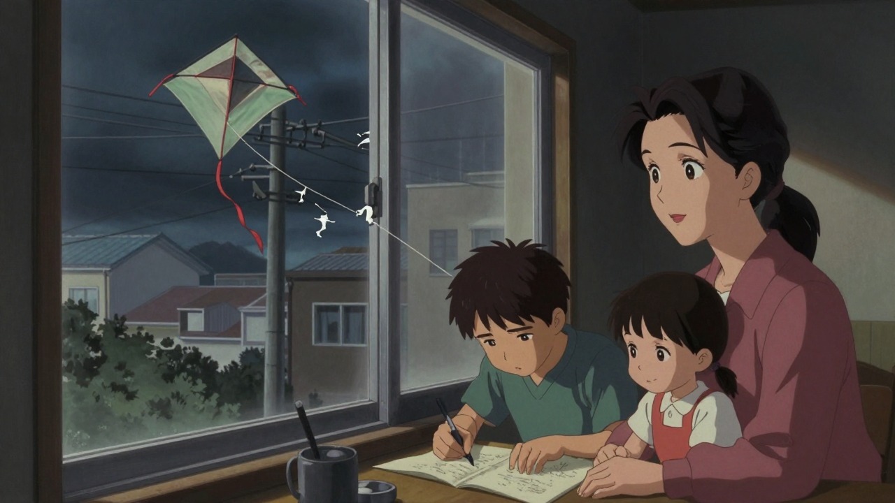 The Kite in the Wires
