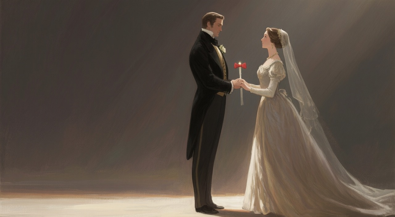 Engagement Announced from "The Goldfinch". A Convenient Match Proposal Kitsey proposes to Theo. He accepts, thinking it will make everyone happy. Family Approval Mrs. Barbour is overjoyed.