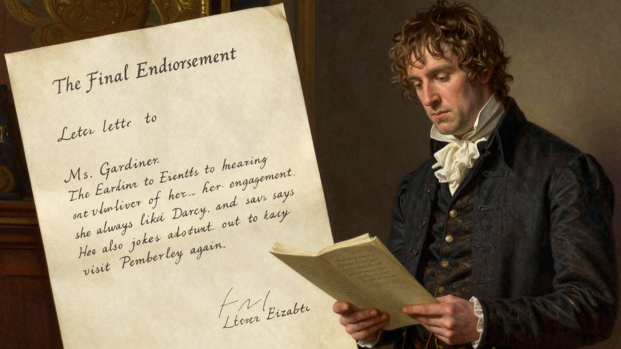 The Gardiners' Approval of Darcy