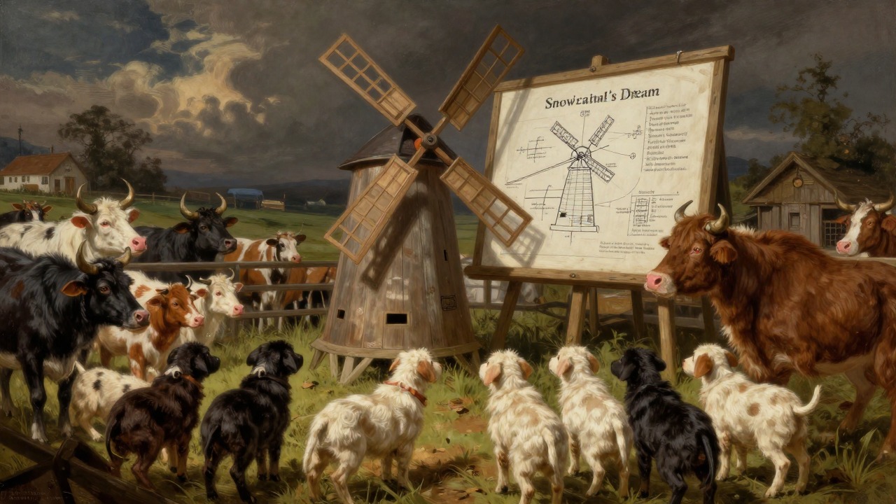 The Windmill Dispute and Snowball's Expulsion