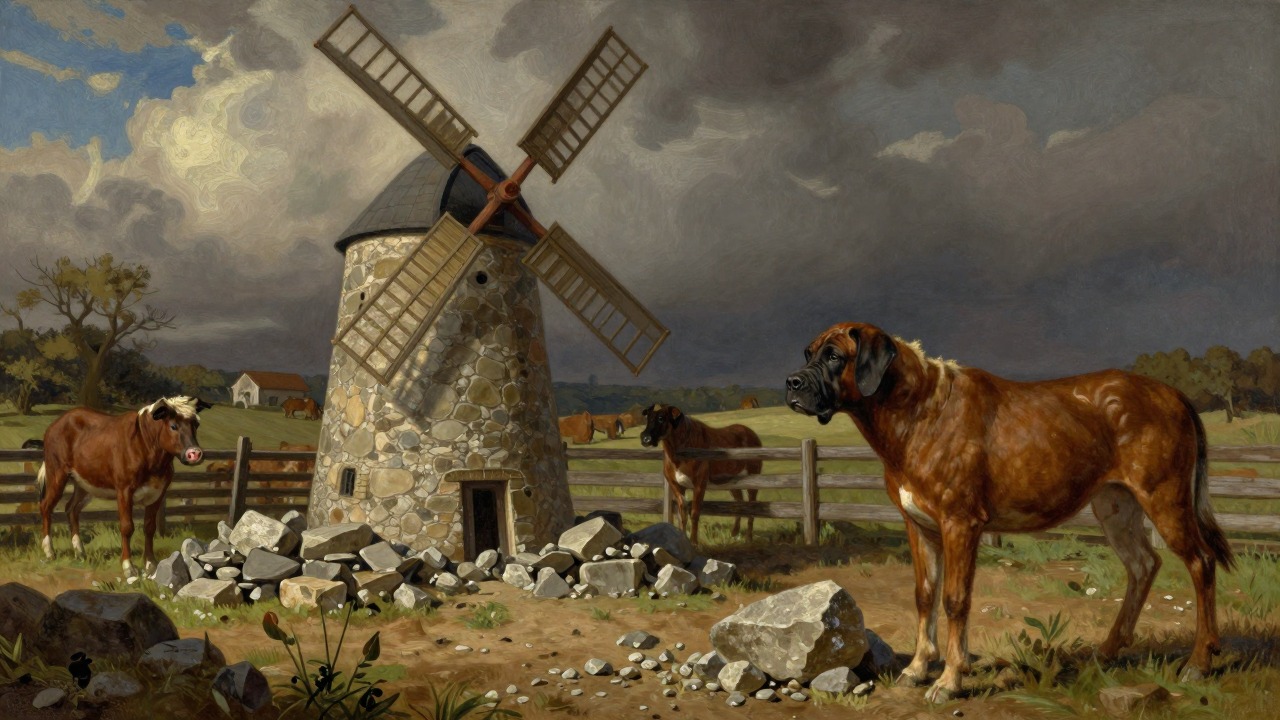 The Building of the Windmill