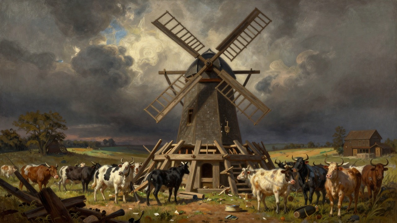 The Windmill Rebuilding and Hard Years