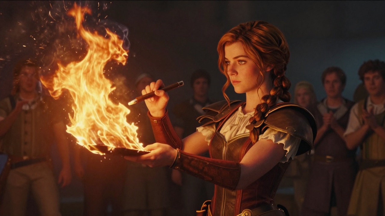 The Girl on Fire