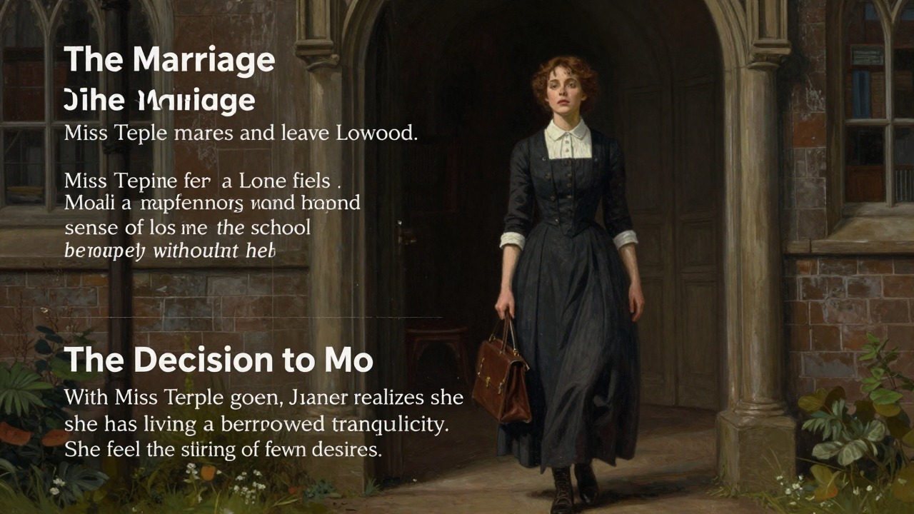 Miss Temple's Departure