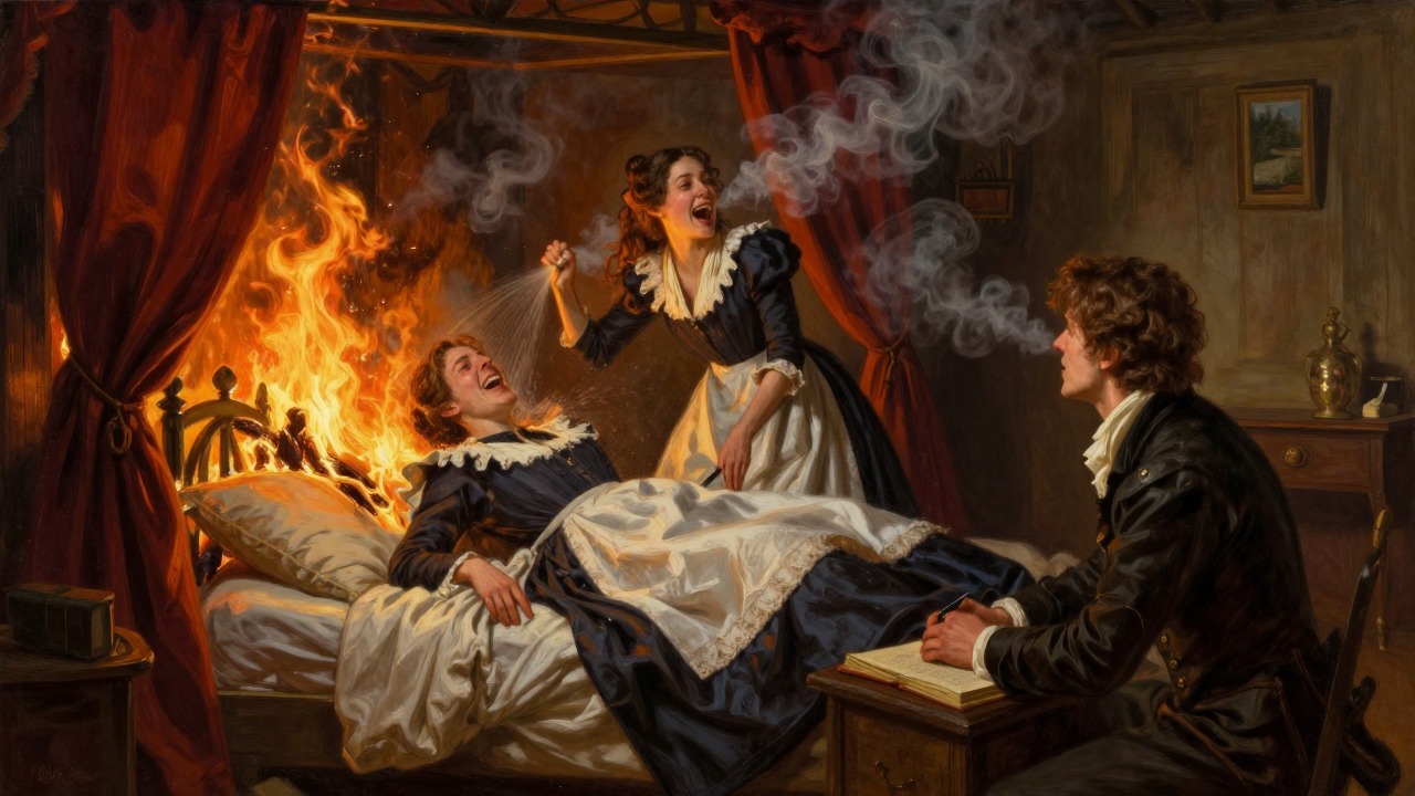 The Fire in Rochester's Room