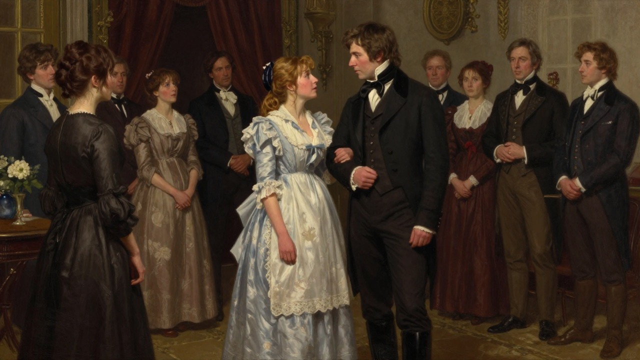 The House Party and Blanche Ingram