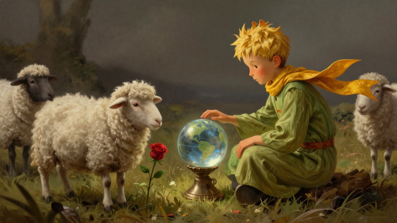 Watching Over Sheep