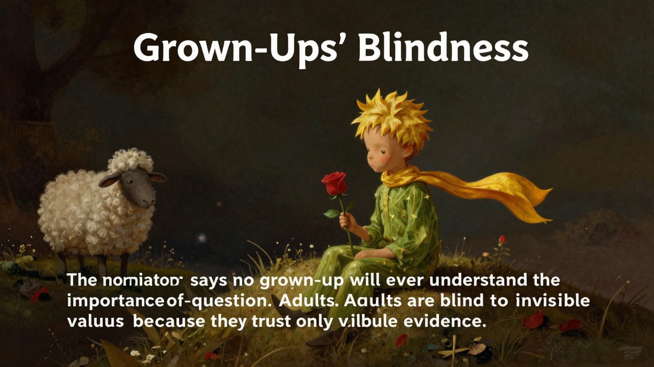 Grown-Ups' Blindness