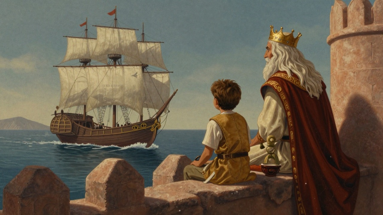 The King's Departure and Reflection
