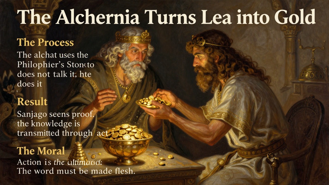 The Alchemist Turns Lead into Gold