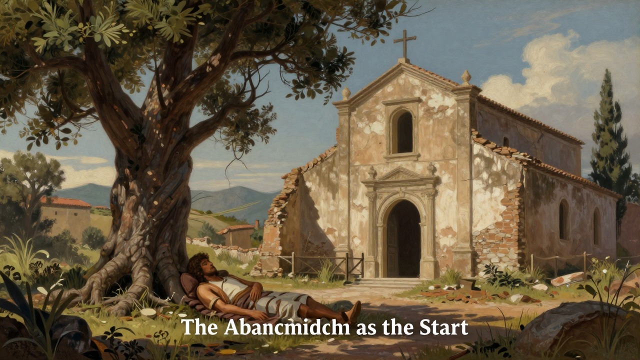 The Abandoned Church as the Start