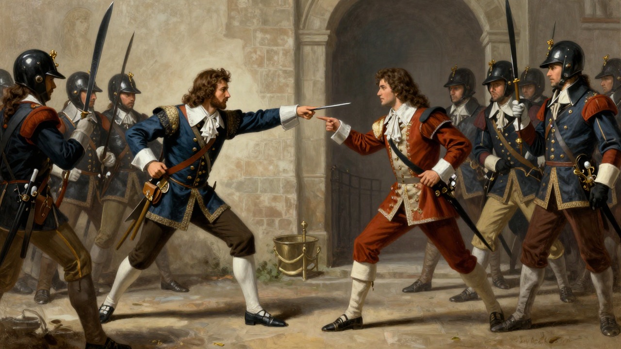 First Clash at the Carmes-Deschaux