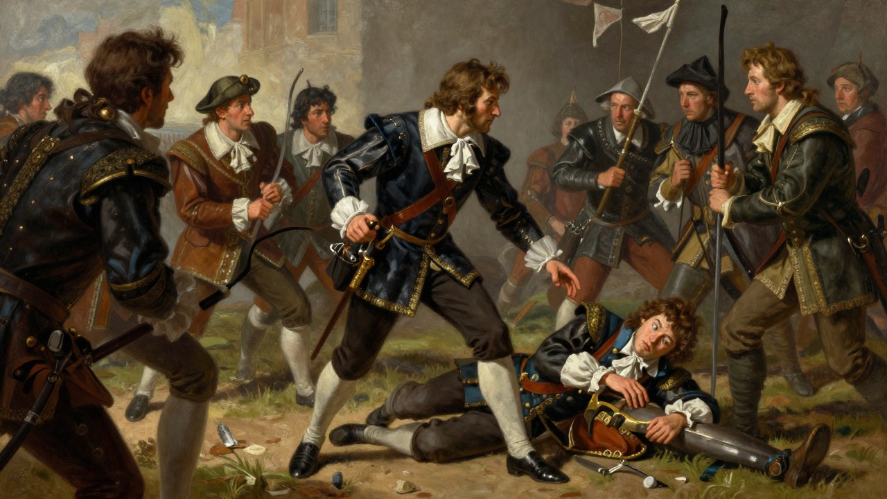 Planchet's Bravery in England