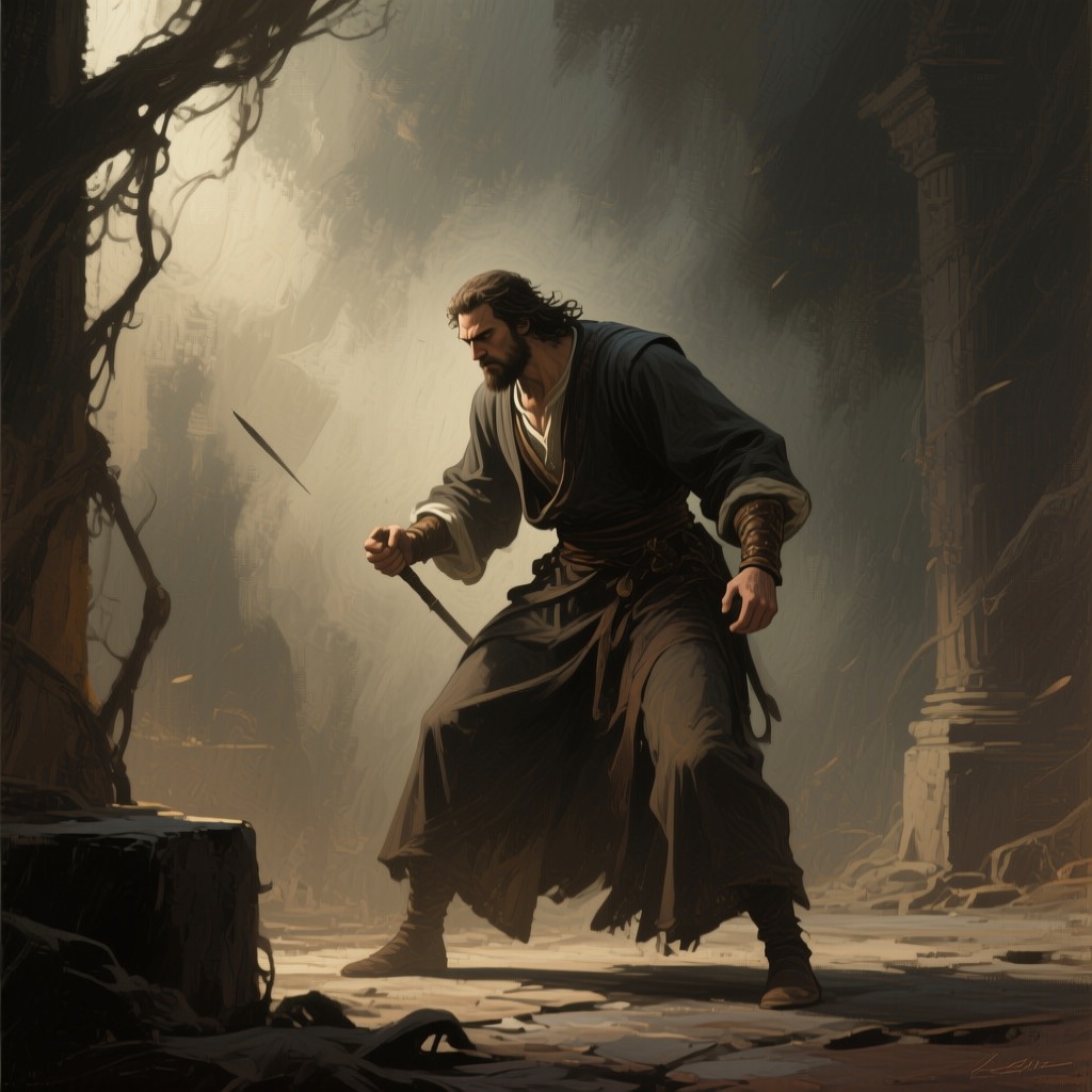 Commander Judd's Downfall from "The Testaments". Commander Judd's ambition and cruelty lead to his eventual loss of power and likely death.