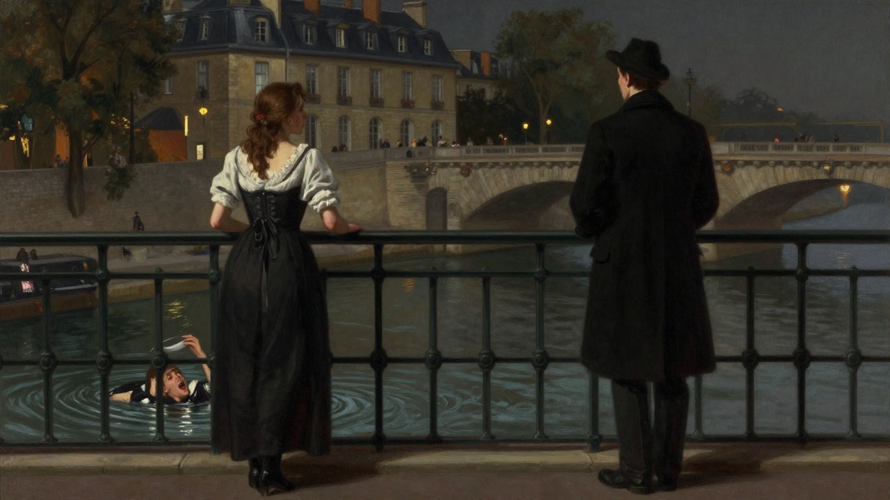 The Night on the Pont Royal