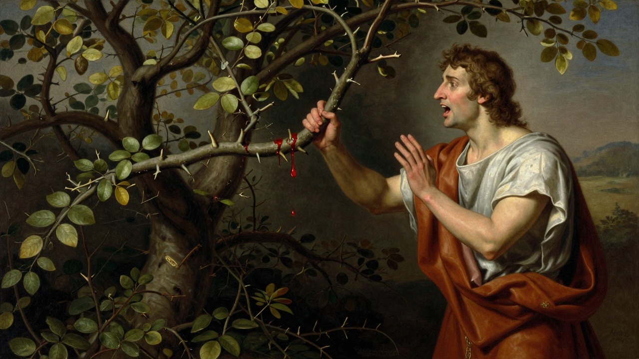 流血的荆棘丛