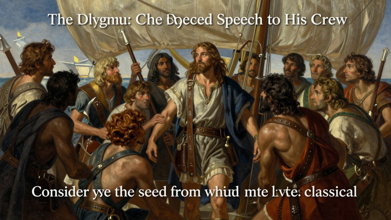 Ulysses' Speech to His Crew