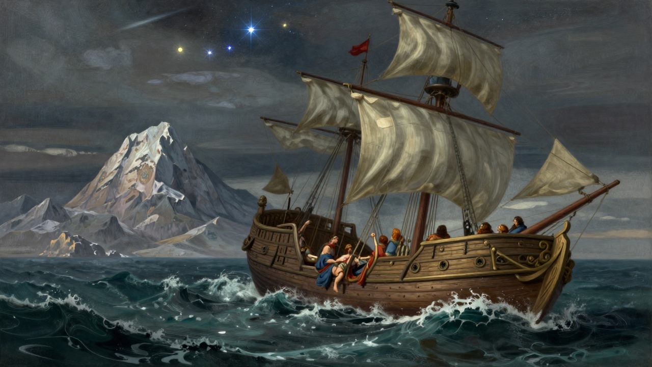 The Voyage Beyond the Pillars