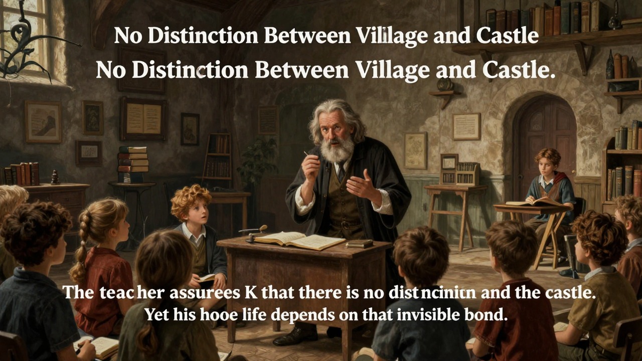 No Distinction Between Village and Castle