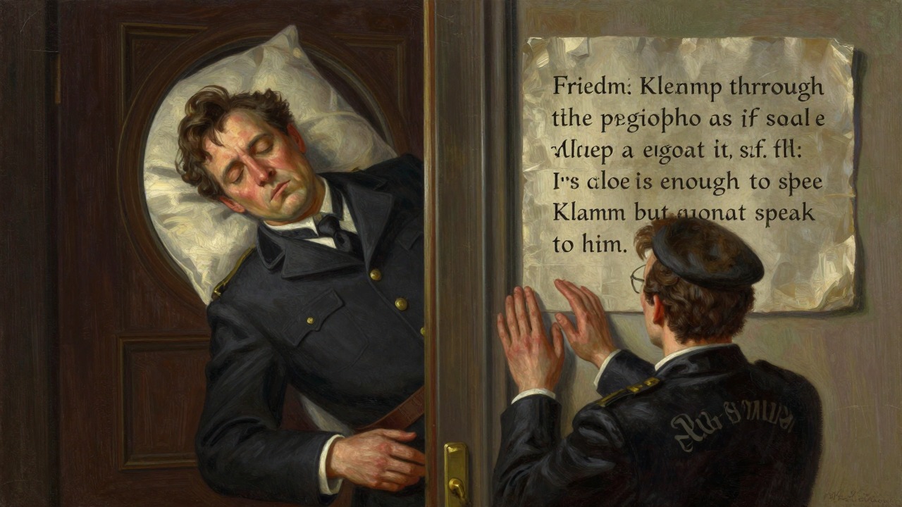Klamm Sleeping Behind the Door