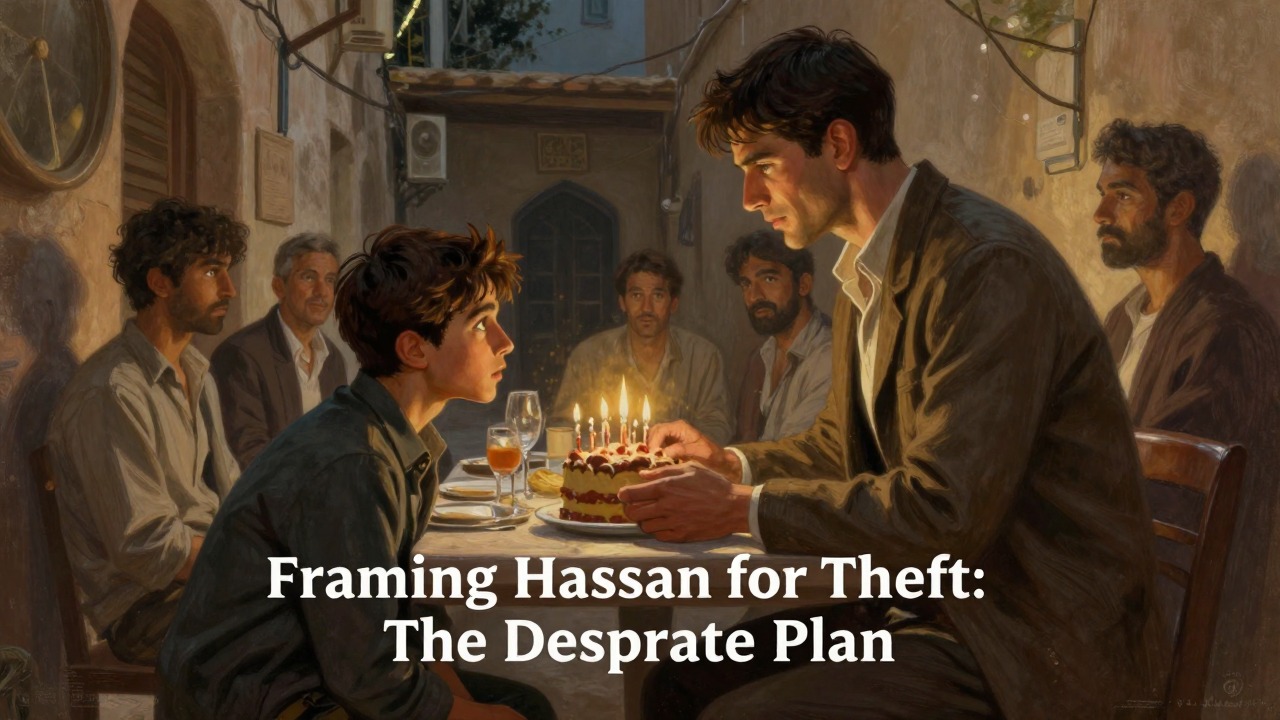 Framing Hassan for Theft