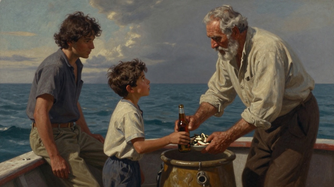 The Boy's Departure