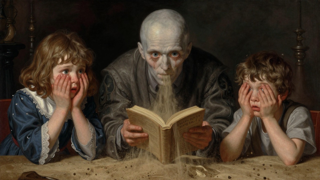 The Sandman's threat to eyes