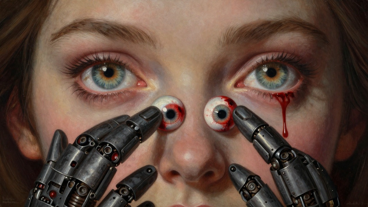 Olympia's eyes