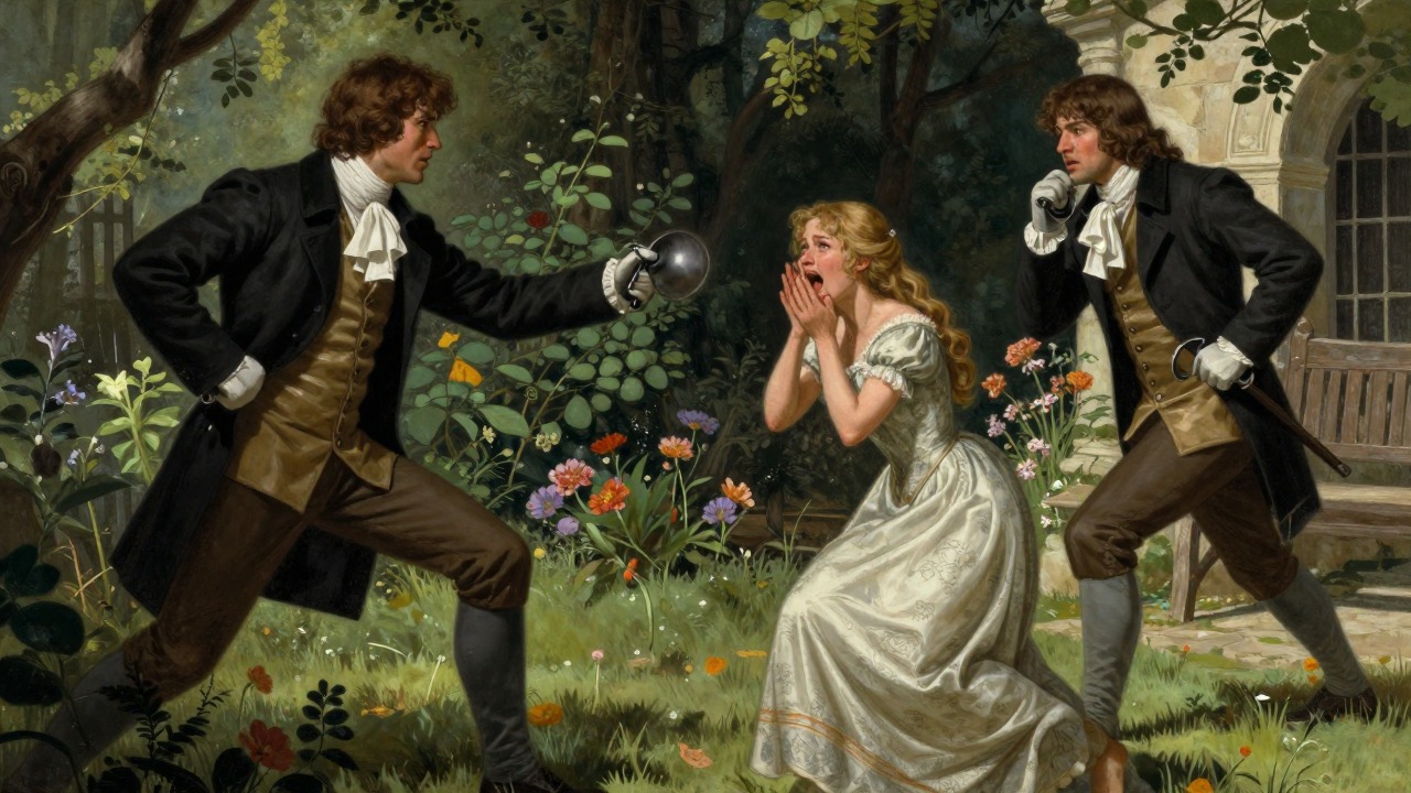 Clara prevents the duel