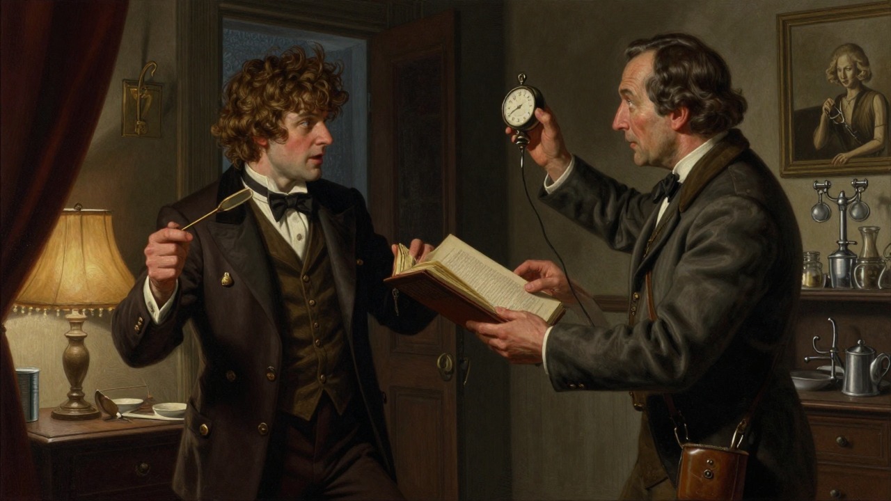 Barometer peddler encounter