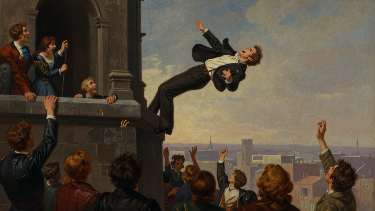 Suicide leap