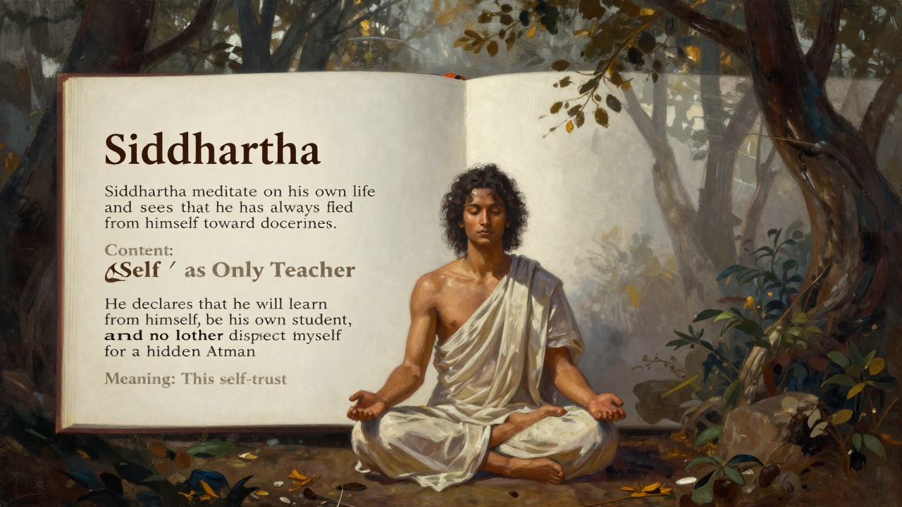 Self as Only Teacher