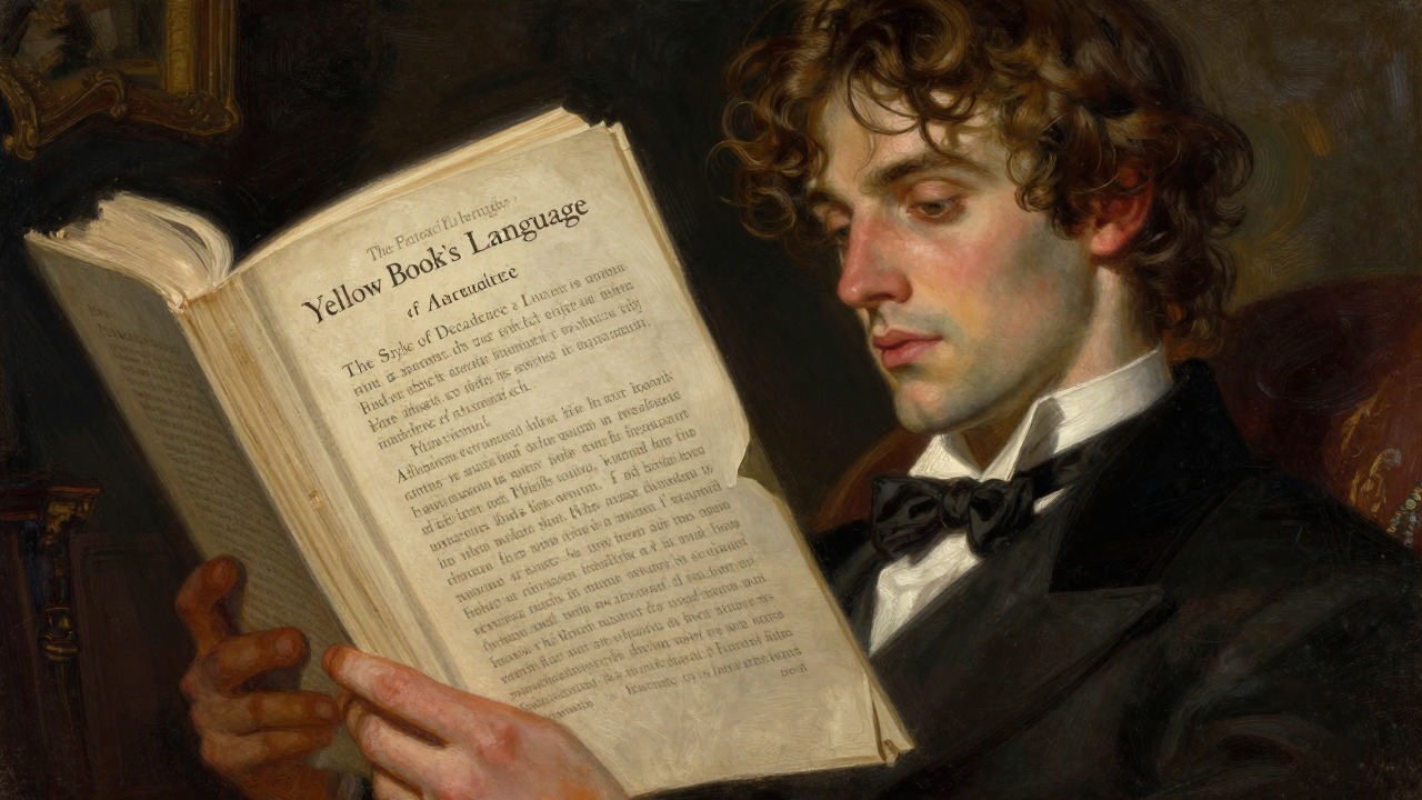 The Yellow Book's Language