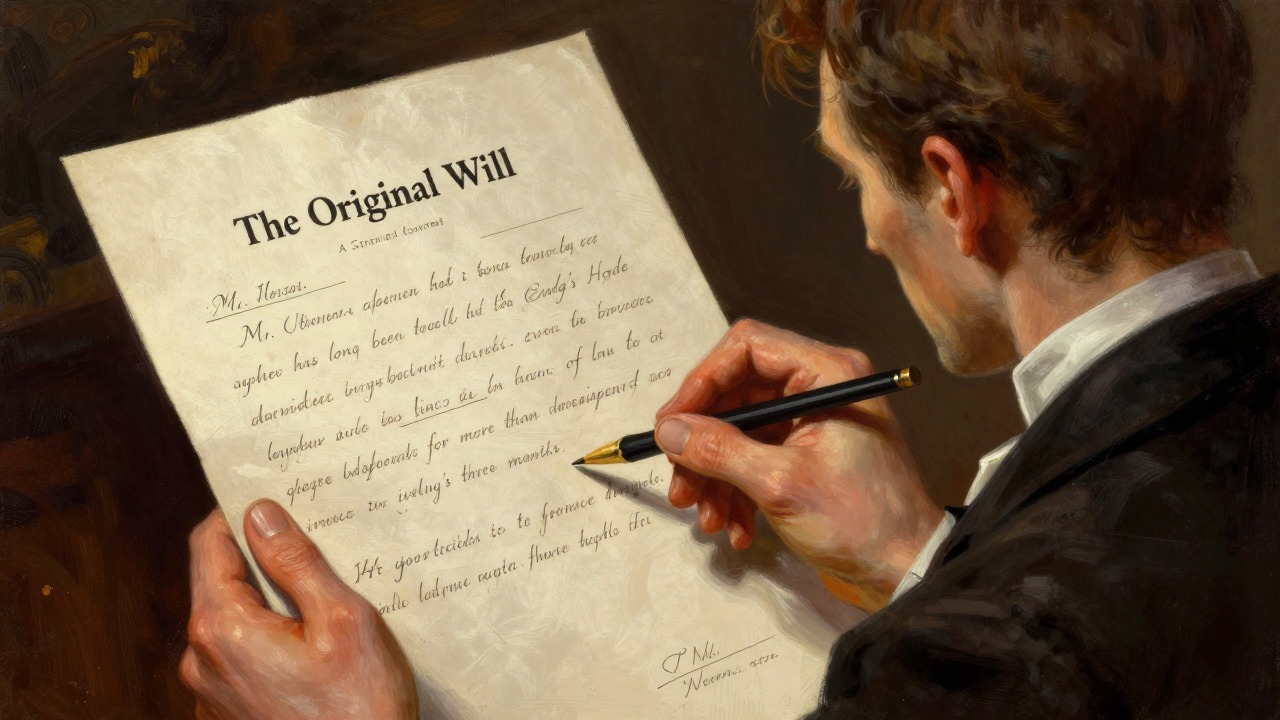 原始遗嘱