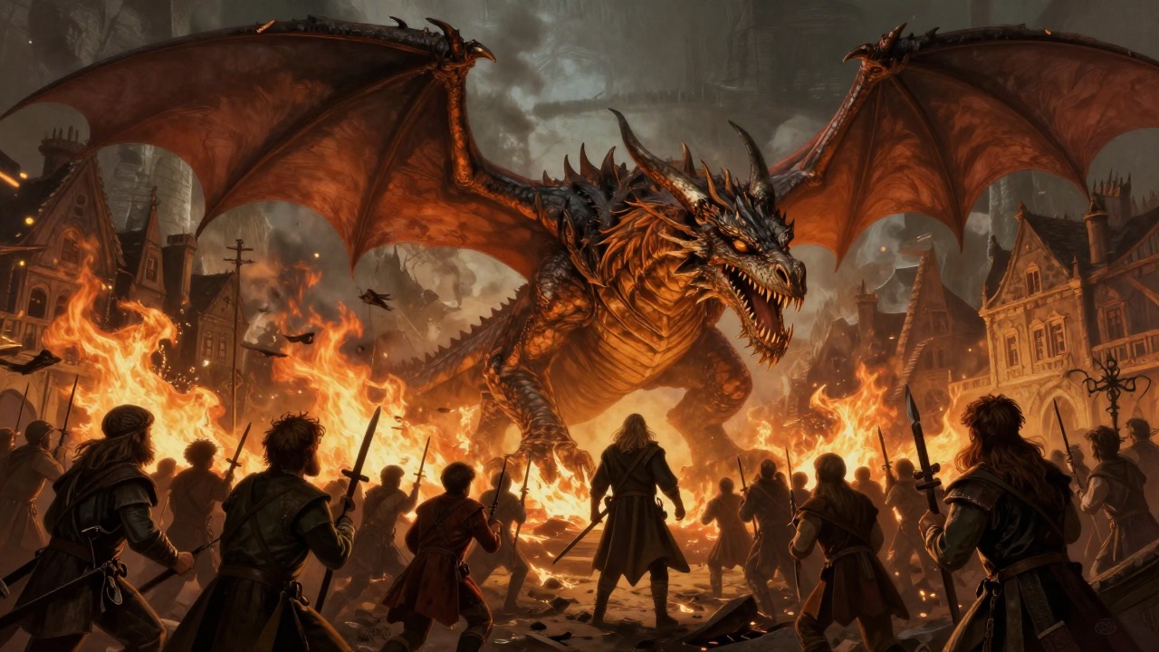 The Dragon's Attack