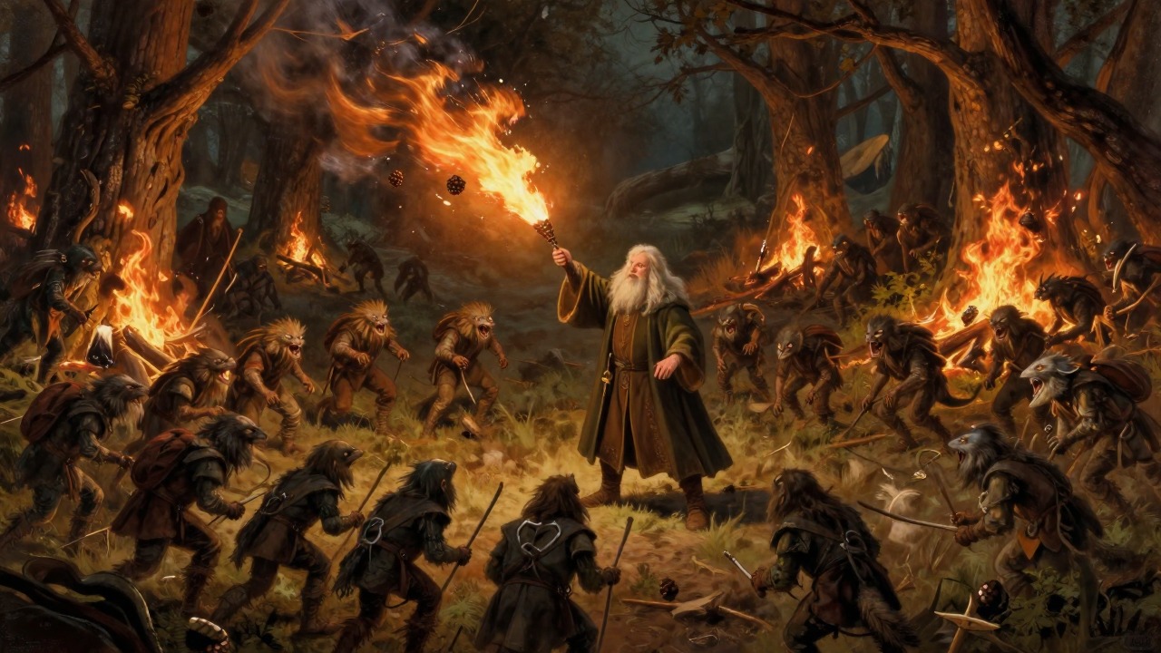 The Burning Trees