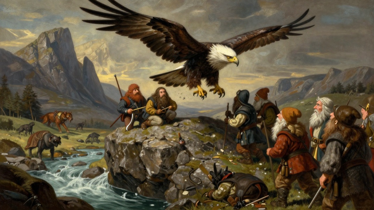 Flight to the Carrock