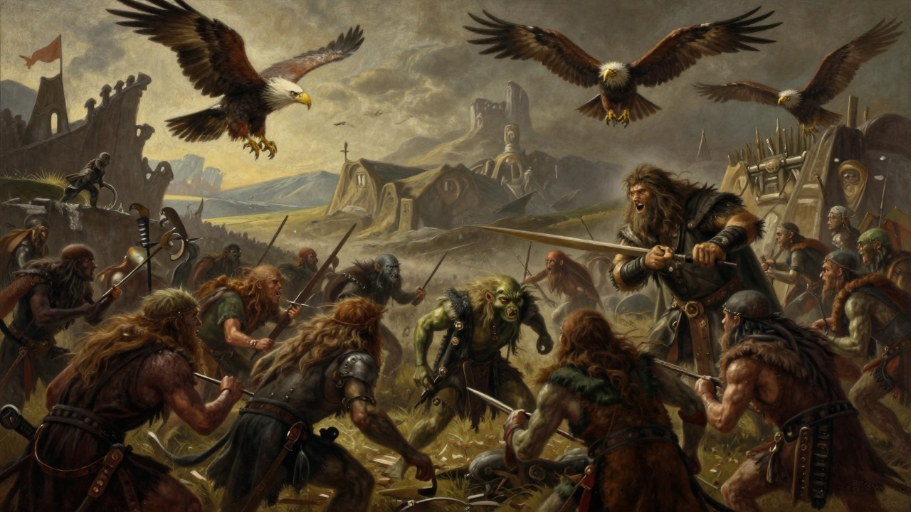 The Battle and Defeat