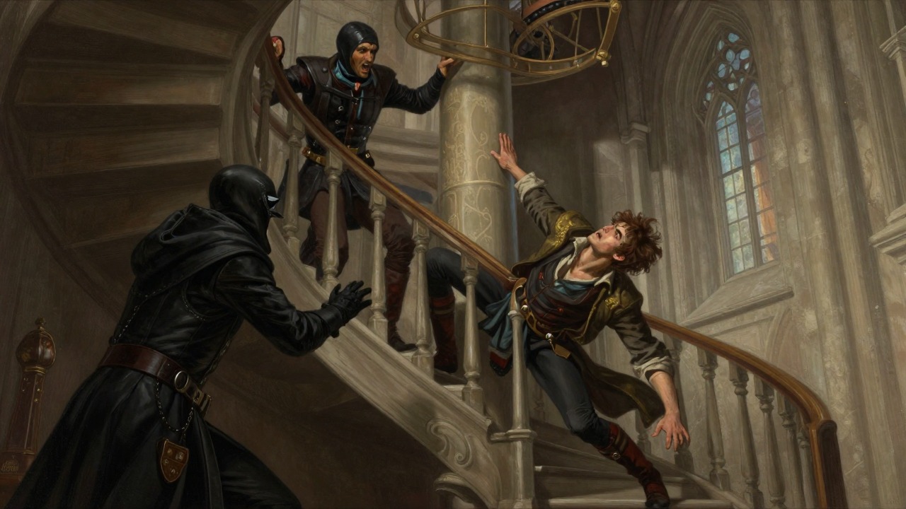 The Confrontation at the Cathedral