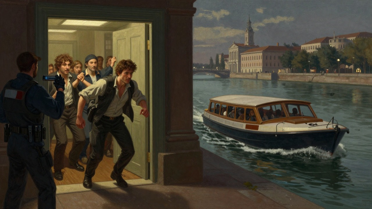 Leaving the Museum